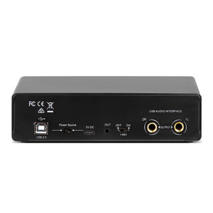 Interfaz de Audio Usb, tarjeta de sonido de grabación de condensador externo de música para grabación de estudio, micrófono de creación de música, guitarra eléctrica - Product Image 2