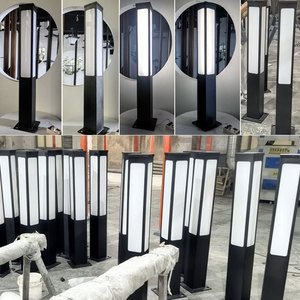 Lámpara solar de aluminio para exteriores Juming de 1W LED, montada en el suelo para iluminación de patios, villas y jardines. - Product Image 3