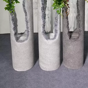 Ornement <span class=keywords><strong>de</strong></span> jardin <span class=keywords><strong>de</strong></span> style créatif, jardinière haute, décoration d'intérieur, <span class=keywords><strong>pot</strong></span> <span class=keywords><strong>de</strong></span> fleurs en <span class=keywords><strong>colonne</strong></span> avec plante artificielle, jardinière d'extérieur - Product Image 3
