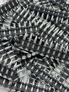 Precio al por mayor de fábrica, punta de frotamiento, varilla retráctil, clavo de gas, ojiva, <span class=keywords><strong>pistola</strong></span> de gas, clavo de tiro, ráfaga, drenaje de plástico, barro, clavo de acero - Product Image 4