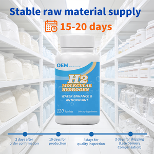 Tabletas de Hidrógeno Molecular H2 OEM con Bajo MOQ, Plazo de Entrega Rápido, Cumplimiento para Vendedores FBA, Prueba de Terceros con COA - Product Image 3