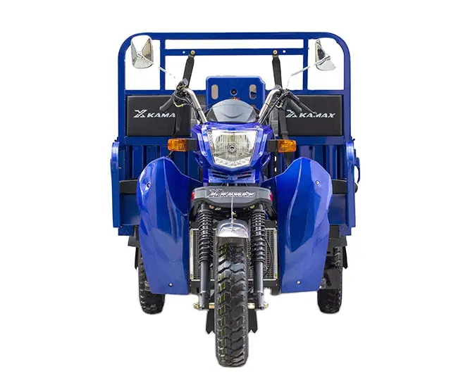 Triciclo motorizado a gás popular, com pneu extra e motor de substituição de 250cc/300cc três rodas motocicleta triciclo de carga
