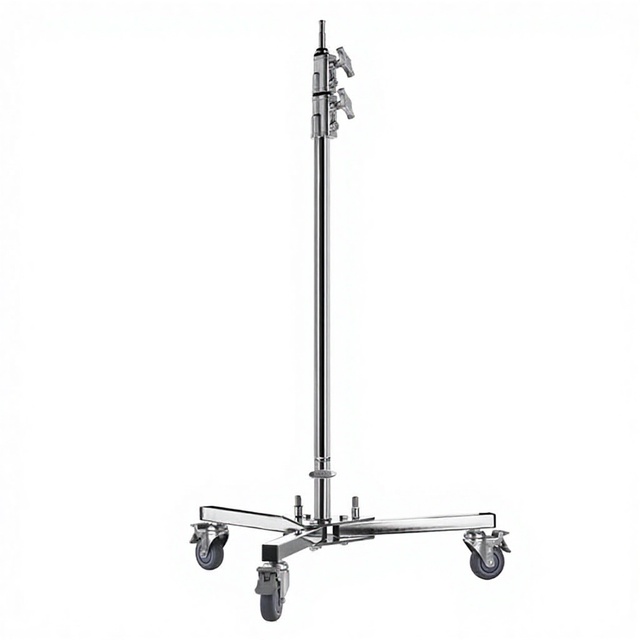 KUPOoo 350 Ground Rail Tripod Photography Moving Pulley Stand Omnidirectional Sliding Casters Film Television Light Stand Tripod