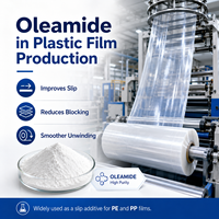 Agent de glissement d'oléamide de qualité industrielle ODA, additif anti-blocage pour le bobinage de films polyoléfiens et l'ouverture de sacs