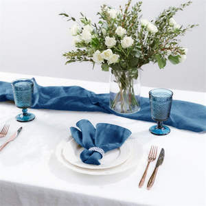 Chine gros lavé mariage 100% lin <span class=keywords><strong>tissu</strong></span> <span class=keywords><strong>tissu</strong></span> fouta plaine serviettes en lin blanc cuisine plumeau - Product Image 6