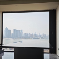 Proveedor de Ventanas de Aluminio con Rotura de Puente Térmico, Flujo Interior-Exterior con Ventanas de Vidrio Grandes Insonorizadas para Villas, Hoteles y Oficinas