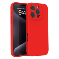 Étui en silicone solide liquide pour iPhone 16 Pro max 15 14 13 12 étui de téléphone portable couverture complète pour étui de Protection iPhone16