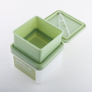Botella de plástico de 300g, superventas, forma cuadrada, embalaje cosmético, Material PP para el cuidado de la cara - Product Image 4