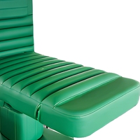 Table de massage électrique réglable pour soins du visage et cils, moderne, 3 moteurs, chaise esthétique incurvée, design pliable, portable pour salle de sport