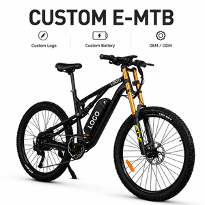 Vélo de montagne électrique en alliage d'aluminium 27,5 pouces 750W 48V 20Ah 80 km d'autonomie Batterie personnalisée Prix usine - Product Image 1