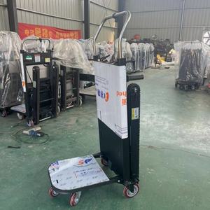 सीढ़ी चढ़ने मशीन लोड 400 किलोग्राम इलेक्ट्रिक बैटरी पावर कार्गो कार्ट ट्रॉली फोल्डेबल क्रॉलर ट्रॉली ट्रक - Product Image 4