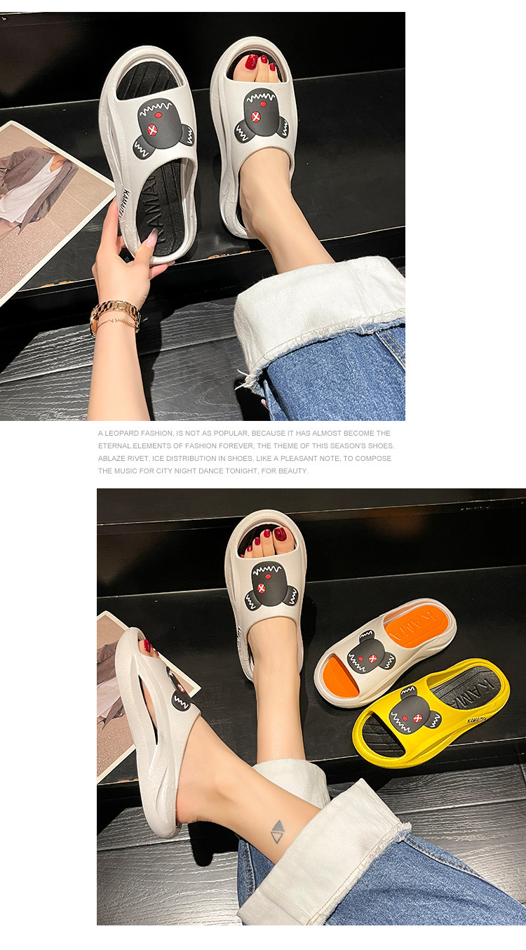Unisex Anti-slip Soft Women EVA Outdoor Slipper Indoor Flat Slides Men Summer Beach Shoes