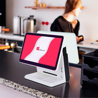 Terminal de point de vente tactile Windows pas cher tout-en-un 15,6 pouces modèle S01 pour petites entreprises avec processeur Intel i5 et garantie d'un an