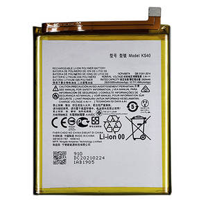 Batería Recargable Original <span class=keywords><strong>de</strong></span> 3000 mAh KS40 para Motorola <span class=keywords><strong>Moto</strong></span> <span class=keywords><strong>E6</strong></span> Play XT2029-1, Baterías Recargables <span class=keywords><strong>de</strong></span> Iones <span class=keywords><strong>de</strong></span> Litio para Teléfono Inteligente - Product Image 1