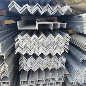 Cina fabbrica diretta laminata a caldo a forma di L zincata uguale sei in acciaio inox angolo angolo barra con punzonatura servizio di lavorazione