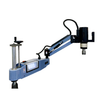 Mesin Tapping elektrik Universal kecepatan tinggi M3-M16 375 RPM lengan Tapping fleksibel termasuk 9 ANSI collet standar jangkauan 1200mm