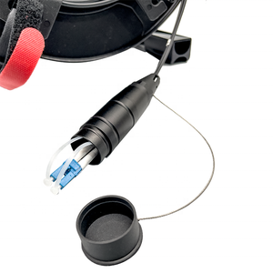 بكرة ألياف تكتيكية محمولة عالية الجودة 2/4/<span class=keywords><strong>6</strong></span>/8/Cores أداة اتصال رقعة مصفحة ميدانية قابلة للنشر واي فاي - Product Image 3