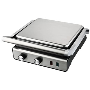 Nuovo pannello in acciaio inossidabile doppio lato riscaldamento 2000W rapido rivestimento antiaderente <span class=keywords><strong>piastra</strong></span> di contatto pressa <span class=keywords><strong>a</strong></span> contatto <span class=keywords><strong>tostapane</strong></span> elettrico - Product Image 1