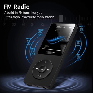 เครื่องเล่น MP3 MP4 ขนาดเล็กพิเศษบางเฉียบ ผลิตตามสั่งจากโรงงาน หน้าจอสี วิทยุ FM เครื่องบันทึกเสียง อีบุ๊ค สำหรับนักเรียน นักศึกษา และเล่นกีฬา - Product Image 4