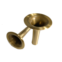 OEM Factory Metal Spinning Parts Brass Spinning Horns Sheet Metal Fabrication