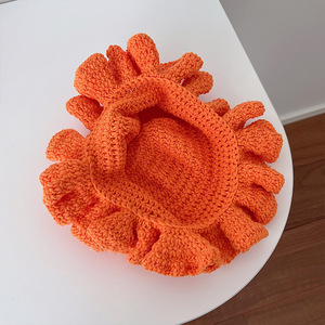 BESTELLA, gorro informal de viaje de punto de Color sólido para mujer, gorro de cubo de uso diario de gran cantidad, venta al por mayor - Product Image 3