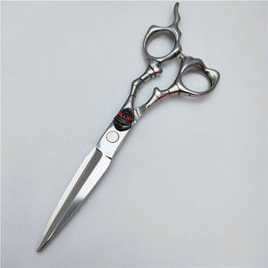 Ciseaux à cheveux personnalisables 6,0 pouces, en acier inoxydable, pour démêlage, pour droitiers, usage professionnel, tête droite - Product Image 4