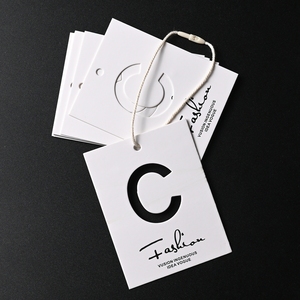 Best Quality Hot Selling Thick <strong>Paper</strong> Hang <strong>Tag</strong> Luxury <strong>Paper</strong> Clothing Hang <strong>Tag</strong> Eco Friendly With Brand Logo Garment Hang <strong>Tag</strong> - Product Image 2