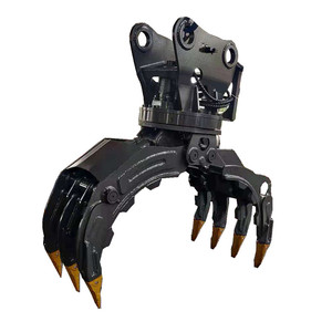 Excavadora hidráulica Grapple 360 ° Rotating Wood <span class=keywords><strong>Log</strong></span> Timber Stone Rotator <span class=keywords><strong>Grab</strong></span> para CAT Doosan Hyundai <span class=keywords><strong>Hitachi</strong></span> Volvo Sany Excavator - Product Image 6