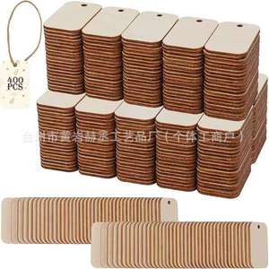 <b>Wooden</b> Tags <b>Blank</b> Hang Tags Boxwood Material DIY <b>Craft</b> Gift Labels <b>For</b> Handmade Projects Custom Engraving Wholesale Supply - Product Image 4