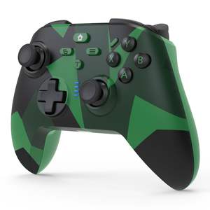 Manchettes de jeu pliables en ABS léger avec double vibration, fonction Turbo Marco et adaptateur 2,4 GHz, fabriquées en Chine - Product Image 1