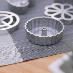 แกดเจ็ตในห้องครัวทำจากอลูมิเนียมอัลลอย,อุปกรณ์ทำขนมแบบไม่ติดช้อนน้ำมันรอยบุ๋มฉีกกุ้งหัวไชเท้าแม่พิมพ์ทำขนมทอด - Product Image 3