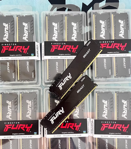Venta al por Mayor de Memoria <span class=keywords><strong>RAM</strong></span> <span class=keywords><strong>Kingston</strong></span> FURY Beast DDR4 de 16 GB y 3200 Mhz para Juegos de Computadora de Escritorio, 16 GB DDR4 3200 Mhz - Product Image 1