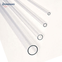 Tubes en verre de quartz pur à 99,99 % usinés sur mesure, lentilles asphériques, applications optiques aérospatiales, OEM disponible, antireflet