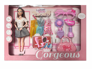 Juguetes al por mayor para <span class=keywords><strong>bebé</strong></span>, muñeca de 11,5 pulgadas, juguete de moda para <span class=keywords><strong>niña</strong></span>, diseño personalizado, caja OEM - Product Image 5
