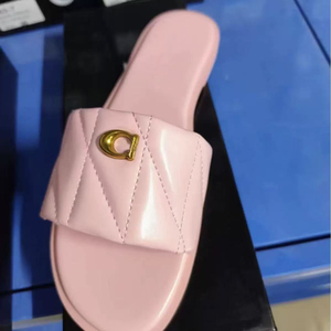 Sandalias casuales de tacón plano para mujer con incrustaciones de diamantes, parte superior con láser, ligeras, para exteriores, a la moda. - Product Image 4
