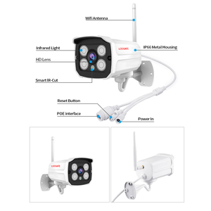 Loosafe XMEYE App <span class=keywords><strong>Wifi</strong></span> HD 1080P Hệ Thống Camera Chống Nước 8CH 2MP Bộ Camera Ngoài Trời Với Ghi Âm Giọng Nói - Product Image 6