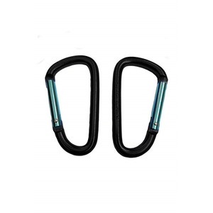 INUNION wholesale custom logo small lock climbing keychain snap hook safety heavy duty metal spring clip hook aluminum carabiner