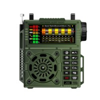 Radio Darurat Multi Band JOC J-101W AM FM SW dengan Pemutar Musik