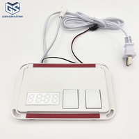 12V 24W Smart LED Dimmer sentuh Sensor saklar induktif cermin kamar mandi sentuh Switch Power Supply waktu suhu Defog Fitur