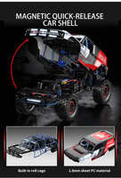 Coche RC MJX H8P HYPER 1/8 sin Escobillas, Control Remoto, 4WD, Todoterreno, Camioneta RC, Juguete de Simulación de Escalada