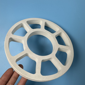 Taille personnalisée cordiérite mullite céramique saggar four réfractaire plaque <span class=keywords><strong>de</strong></span> réglage avec trou pour frittage utilisation - Product Image 6