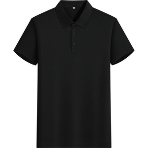 Camiseta Polo de Algodón para Hombre, 210g, Manga Corta, Transpirable, Antibacteriana, Ropa de Trabajo de Verano, Corte Holgado, con Etiqueta y Etiquetas Adicionales - Product Image 3