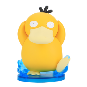 Figurine de dessin animé <span class=keywords><strong>POP</strong></span> Mtar Japan PokemS Oned Original Psy Duck en PVC, jouet de collection avec base décorative Labuub - Product Image 1