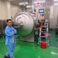 Autoclave en acier inoxydable haute température et haute pression pour la stérilisation des moteurs/pompes, idéal pour les boulangeries, les moulins à farine, les vignerons et l'industrie de la viande.