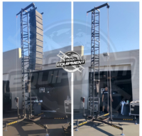 Menara Truss Pengangkat Speaker Line Array Heavy Duty untuk Acara