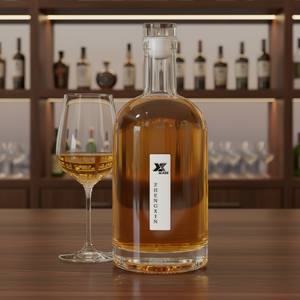 Bottiglia di Vetro Vuota per Liquori, Vodka, Gin, Vino, <span class=keywords><strong>Whisky</strong></span>, Personalizzabile con Logo, 100ml 200ml 500ml 750ml, con Tappo in Sughero - Product Image 5