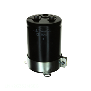 Authorized Distributor LNK2G332MSEG CAP ALUM 3300UF 20% 400V SCREW 3300 uF Chassis Mount Capacitor - Product Image 1