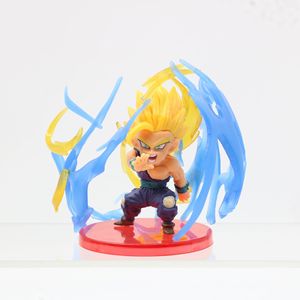 Figura de dragón DBZ, modelo de juguete de 8CM, versión Q, bonito Son Goku, <span class=keywords><strong>Broly</strong></span>, Vegeta, Frieza, conjunto de figuras de PVC, Mini estatua de Anime, muñeca, 9 Uds. - Product Image 4