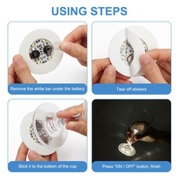 Sous-verres autocollants LED lumineux promotionnels pas chers pour mariages, boîtes de nuit et fêtes