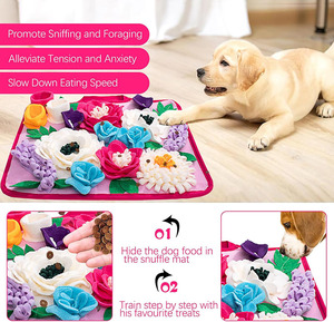 <b>Snuffle</b> <b>Mat</b> for Dogs Pet Treats Feeding Durable Interactive Dog Puzzle Toys Encourages Natural Foraging Skills Pet <b>Snuffle</b> <b>Mat</b> - Product Image 3